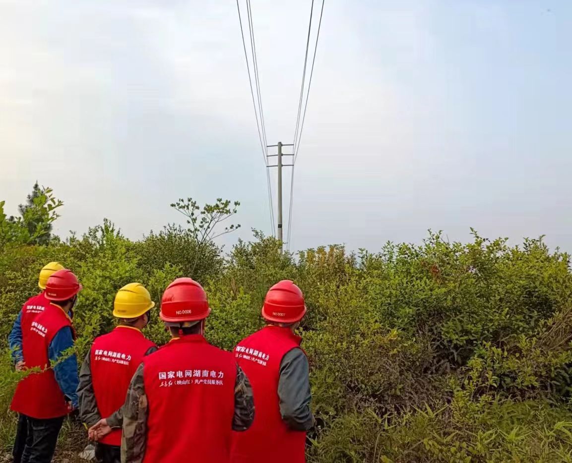 清明防山火、保供電，國網(wǎng)道縣供電公司在行動