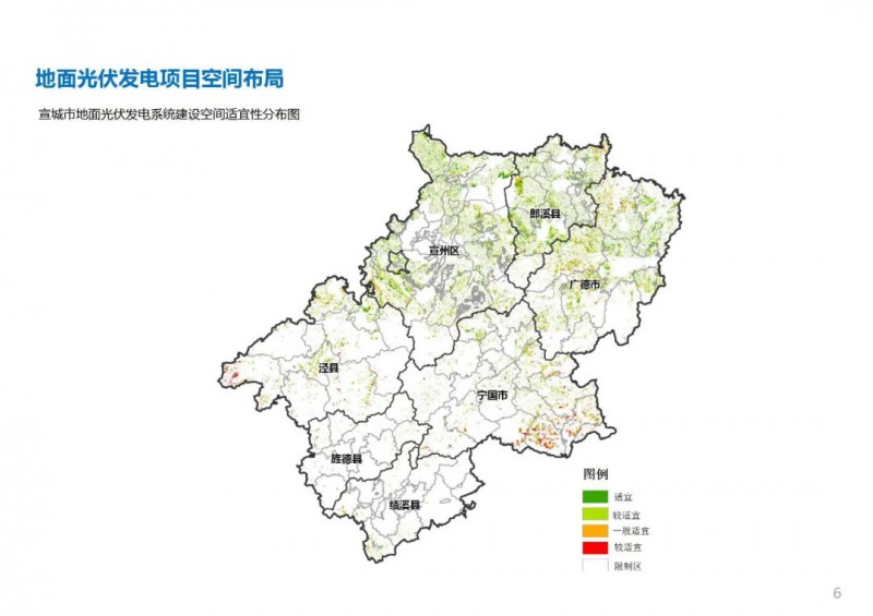 三類光伏定制負(fù)面清單！宣城市發(fā)布光伏發(fā)電項目空間布局專項規(guī)劃(2021-2035年)