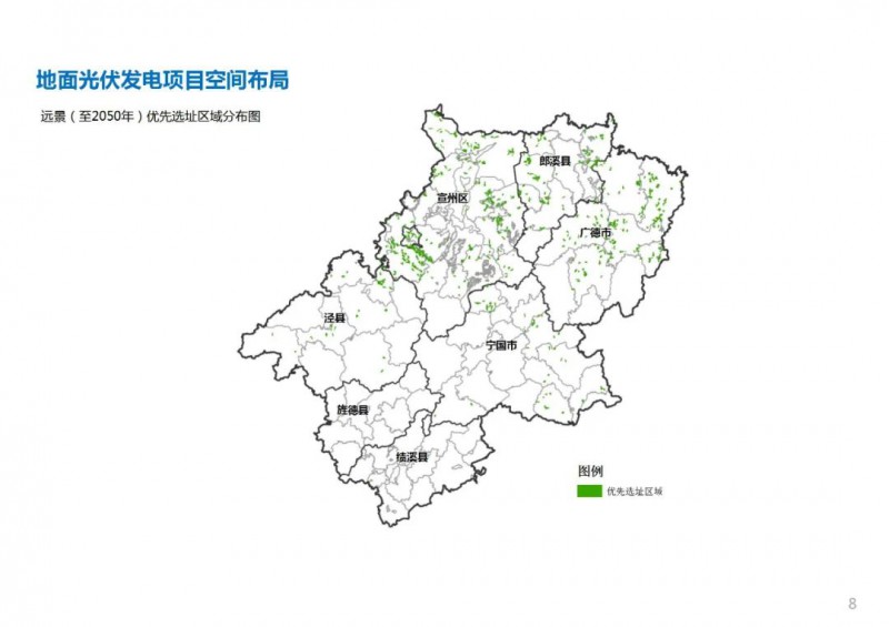 三類光伏定制負(fù)面清單！宣城市發(fā)布光伏發(fā)電項目空間布局專項規(guī)劃(2021-2035年)