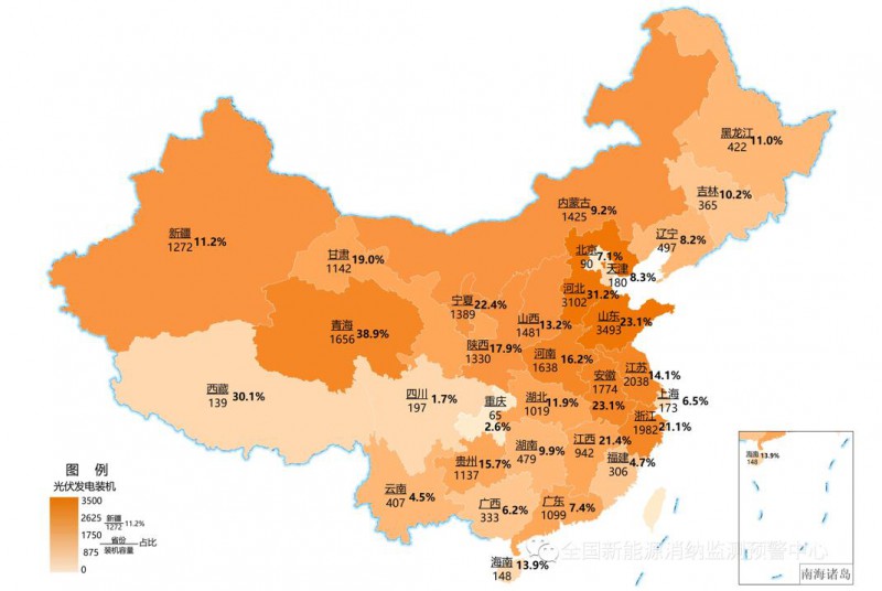 國家能源局：2022年一季度光伏新增裝機(jī)1321萬千瓦，同比增長(zhǎng)138%！