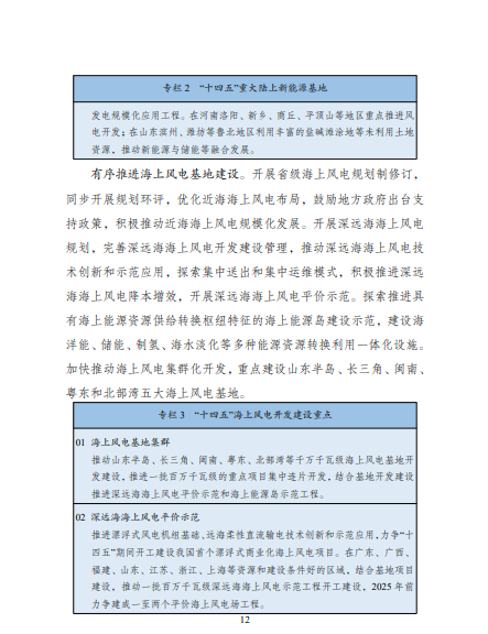 發(fā)改委、能源局等九部委聯(lián)合印發(fā)發(fā)布“十四五”可再生能源規(guī)劃！