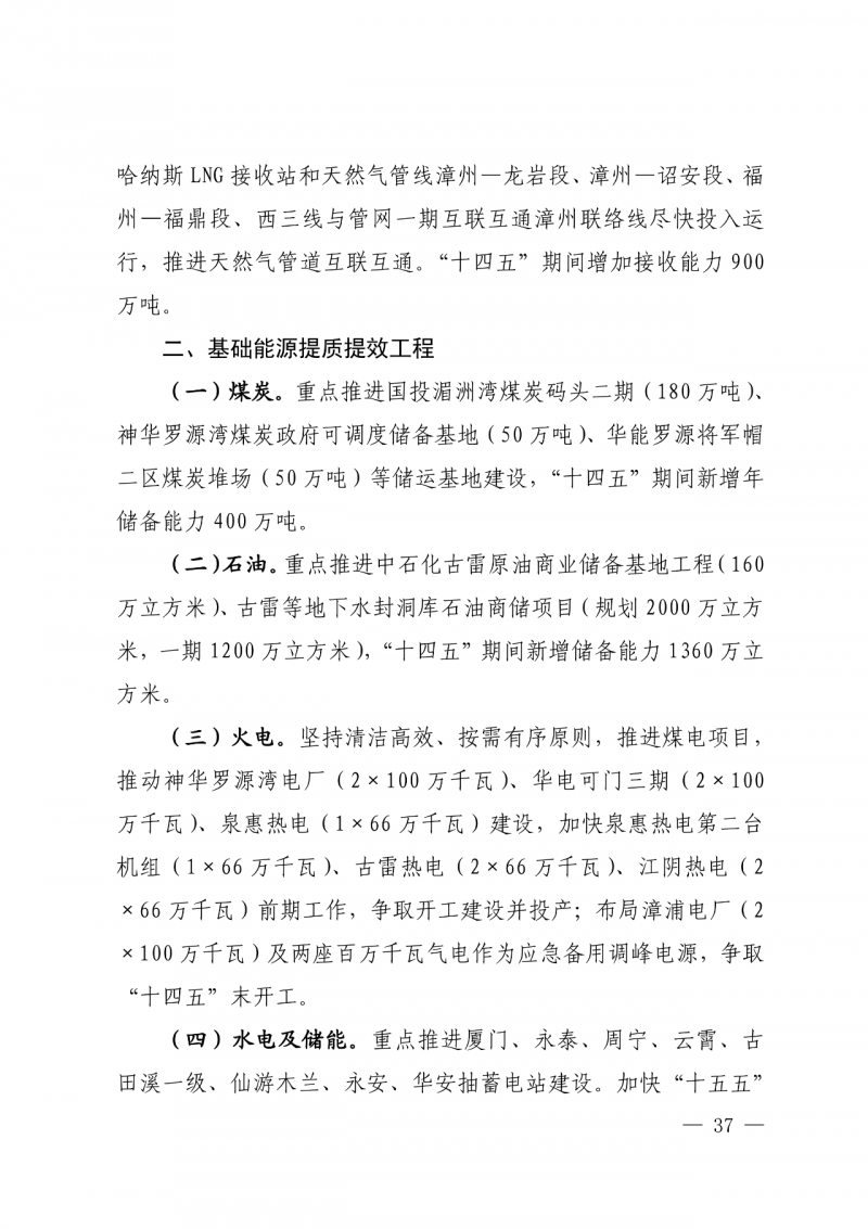 光伏新增300萬千瓦！福建省發(fā)布《“十四五”能源發(fā)展專項規(guī)劃》