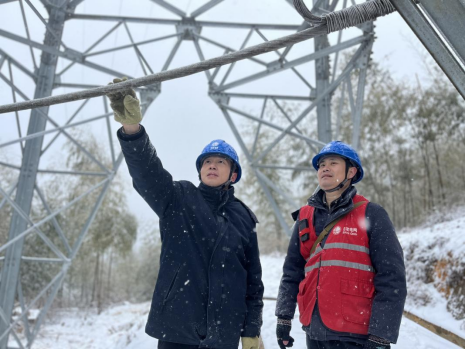 國(guó)網(wǎng)邵武市供電公司：多措并舉迎風(fēng)雪 全力以赴保供電