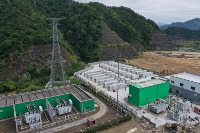 浙西山區(qū)首座“光儲聯動”110千伏電網側儲能電站投運