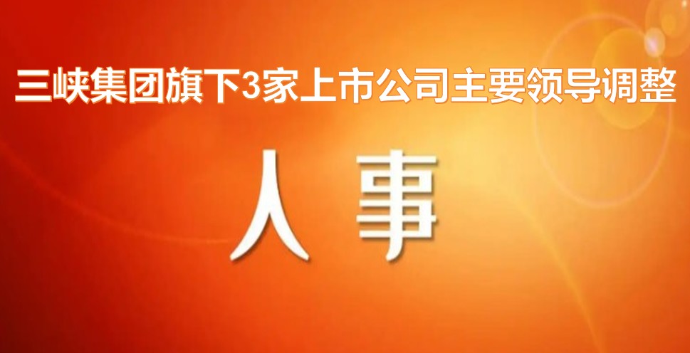 電力央企密集調(diào)整旗下上市公司領(lǐng)導(dǎo)層！