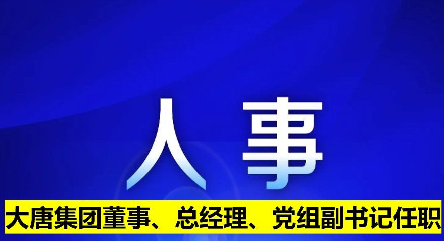 大唐集團(tuán)董事、總經(jīng)理、黨組副書記任職